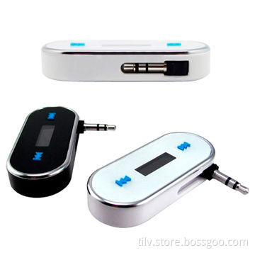 Newest Car 3.5mm Audio FM Transmitter for Mobile Phone